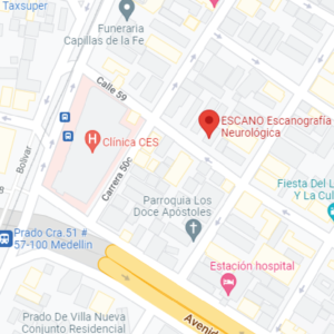 Mapa sede Prado | ESCANO